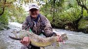 Polish guests and , Monster mrable, Slovenia fly fishing